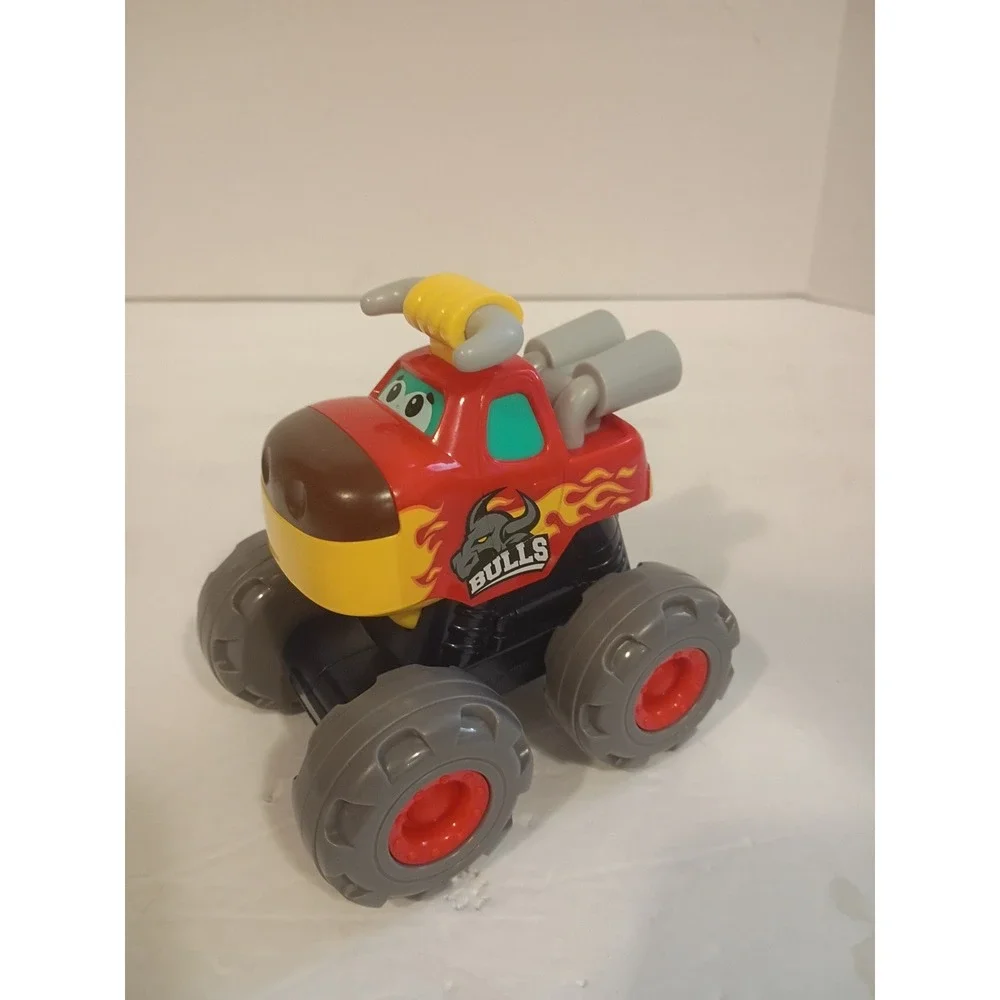 VTech Go Go Smart Wheels Press and Spec Bull Monster Truck Red Toy Car